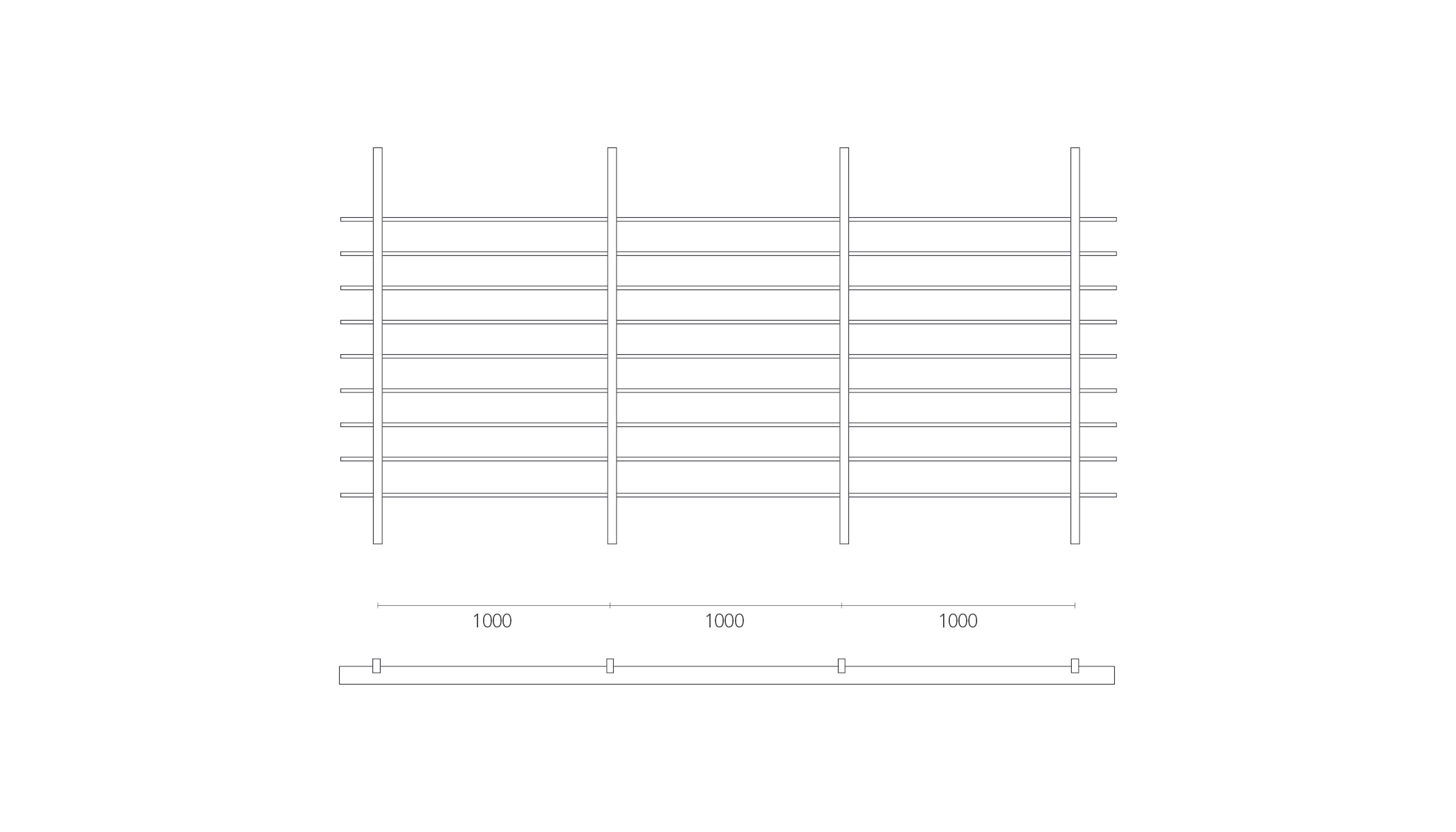 Baffle open ceiling: acoustic baffle 100% Recyclable - CEIR